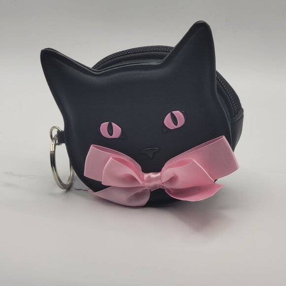 Bath & Body Works Halloween Black Cat Coin Purse (NWT) - Picture 5 of 6